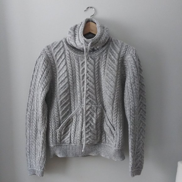 Aran Mor Sweaters - Aran Mor 100% Merino Wool Ireland Fisherman's Cable Knit Sweater - sz. M